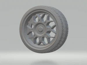 литые диски в стиле Momo Off Road 3D Принт Модель