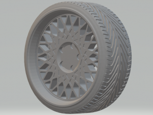 bbs rims german 3D Baskı Modeli