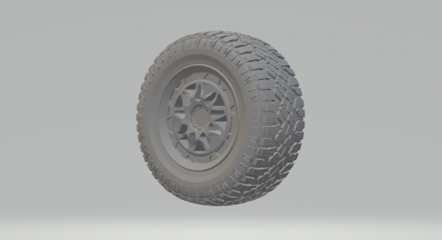 rims off road generic v2 Modello di stampa 3D .c4d .max .obj .3ds .fbx .stl .blend 