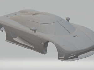 koenigseggccxr 3D प्रिंट मॉडल