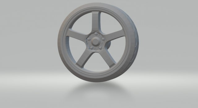 enkei rims generic v1 3D Baskı Modeli .c4d .max .obj .3ds .fbx .stl .blend 