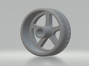 enkei rims generic v1 3D Print Model