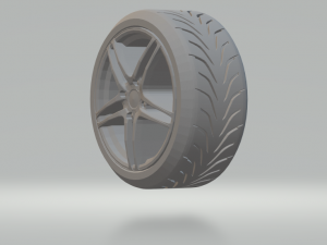 rims generic diecast Modèles 3D en vedette