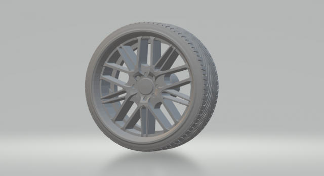 rims generic diecast 3Dプリントモデル .c4d .max .obj .3ds .fbx .stl .blend 