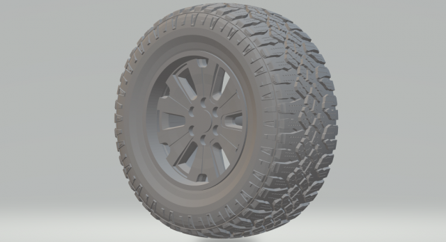 rims truck offroad v2 3D printmodel .c4d .max .obj .3ds .fbx .stl .blend 