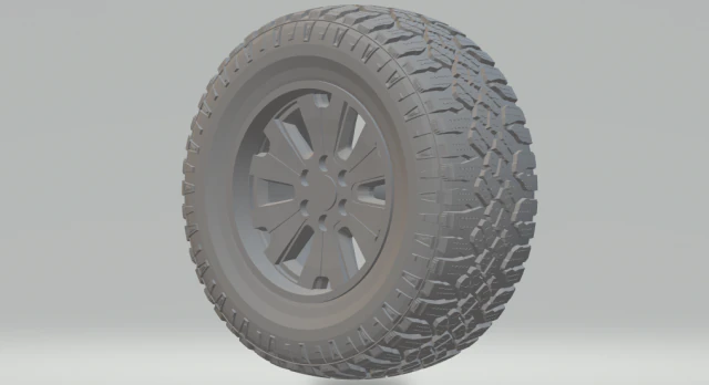rims truck offroad v2 3D Print Model .c4d .max .obj .3ds .fbx .stl .blend 