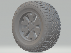 rims truck offroad v2 3D प्रिंट मॉडल