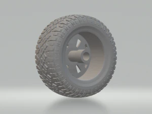 rims truck offroad v2 3D Print Model