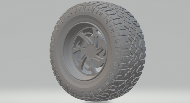 rims off road v3 3D 프린트 모델 .c4d .max .obj .3ds .fbx .stl .blend 