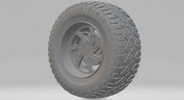 rims off road v3 3D Print Model .c4d .max .obj .3ds .fbx .stl .blend 