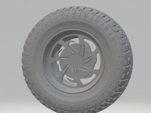 rims off road v3 3D 프린트 모델