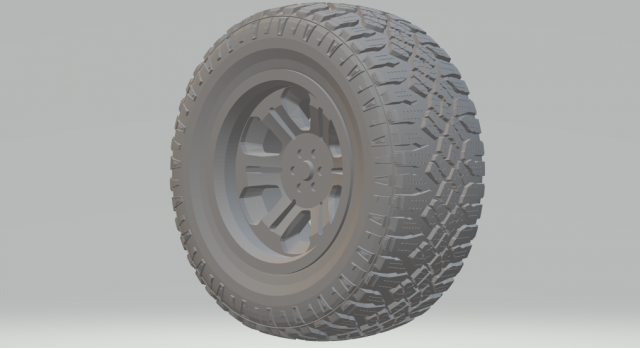 rims gemeric off road v3 3D Принт Модель .c4d .max .obj .3ds .fbx .stl .blend 