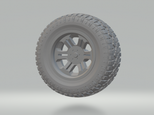 rims gemeric off road v3 3D Принт Модель