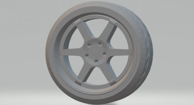 wheels hre 1 rims diecast 3D Druckmodell .c4d .max .obj .3ds .fbx .stl .blend