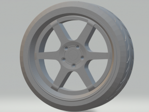 wheels hre 1 rims diecast Modelo de Impressão 3D