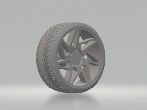 wheels rotiform v2 diecast Modello di stampa 3D