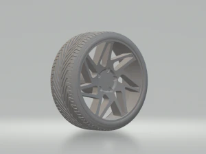 wheels rotiform v2 diecast 3D Print Model