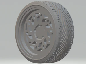 wheels rotiform v3 diecast 3D Print Model