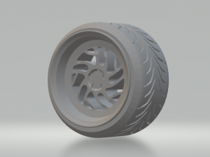 wheels rotiform v4 diecast 3D Print Model