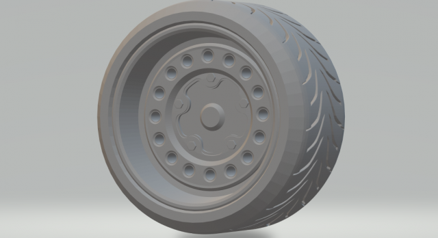 wheels rotiform aircooled diecast 3D Baskı Modeli .c4d .max .obj .3ds .fbx .stl .blend 