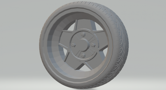wheels ats aircooled diecast 3D Print Model .c4d .max .obj .3ds .fbx .stl .blend 