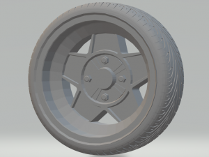 wheels ats aircooled diecast Modèles 3D en vedette