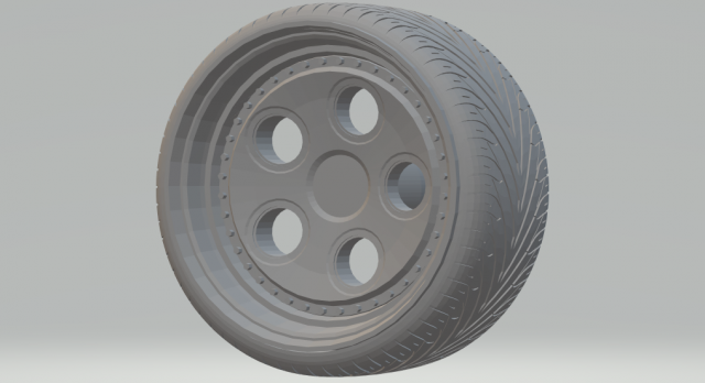 wheels rotiform v6 diecast 3D Print Model .c4d .max .obj .3ds .fbx .stl .blend 