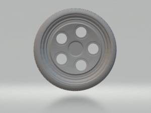 wheels rotiform v6 diecast 3D Print Model