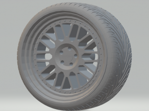 wheels rotiform v7 diecast Model Cetak 3D