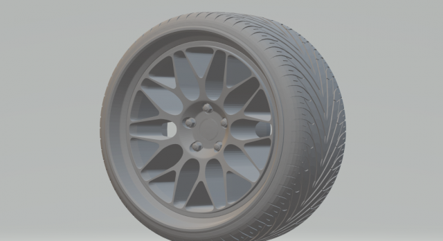 wheels hre diecast 3D Print Model .c4d .max .obj .3ds .fbx .stl .blend 