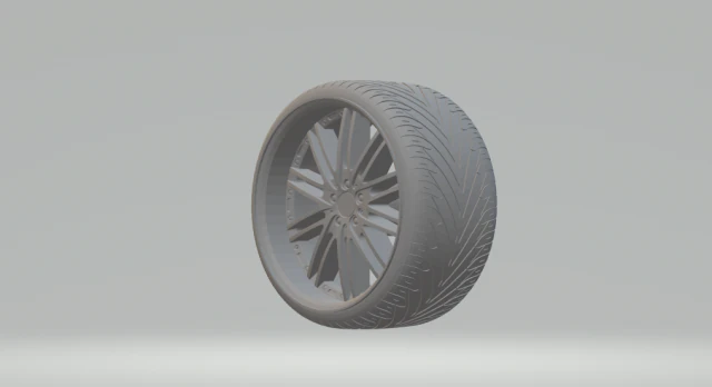 wheels hre diecast 3D Print Model .c4d .max .obj .3ds .fbx .stl .blend 