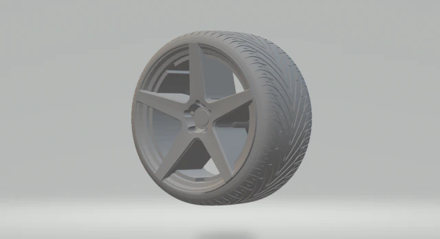 wheels adv1 diecast 3D Print Model .c4d .max .obj .3ds .fbx .stl .blend