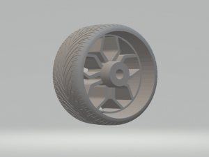 Wheels vossen diecast 3D प्रिंट मॉडल