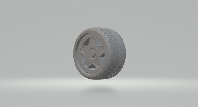 wheels hre 288 gto diecast Model Cetak 3D .c4d .max .obj .3ds .fbx .stl .blend 