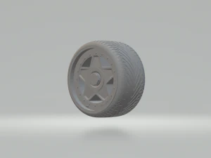 ruote hre 288 gto pressofuse Modello di stampa 3D