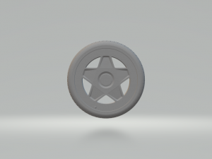 wheels hre 288 gto diecast Model Cetak 3D