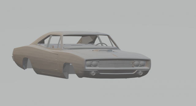 dodge charger kit Modelo de Impressão 3D .c4d .max .obj .3ds .fbx .stl .blend 