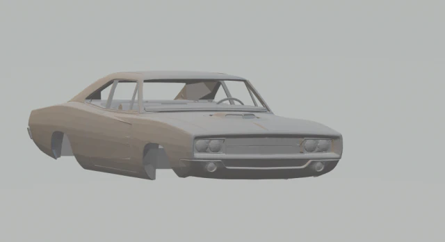 dodge charger kit 3D Print Model .c4d .max .obj .3ds .fbx .stl .blend