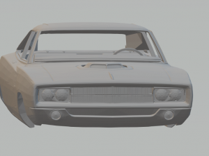 dodge charger kit Modelo de Impressão 3D
