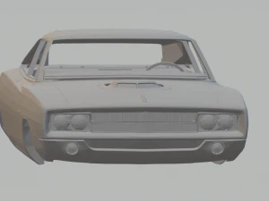 dodge charger kit 3D Print Model