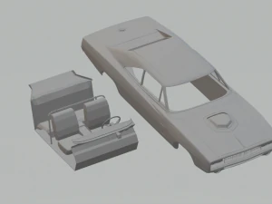 dodge charger kit 3D Print Model