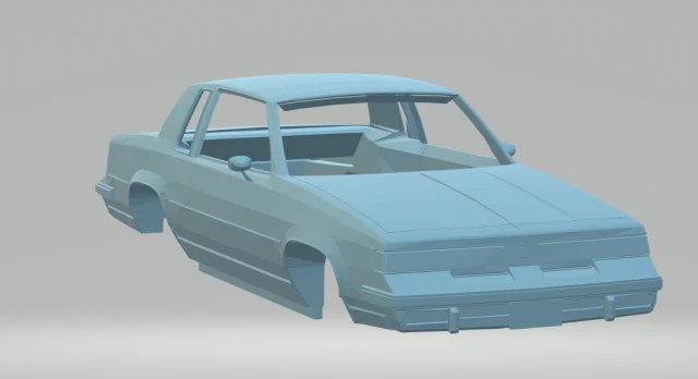 oldsmobile cutlass supreme 3D Print Model .c4d .max .obj .3ds .fbx .stl .blend 