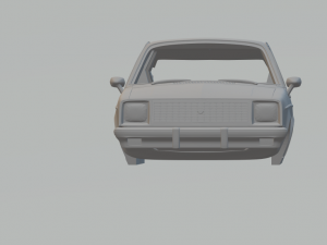 chevrolet chevette usa 3D Print Model