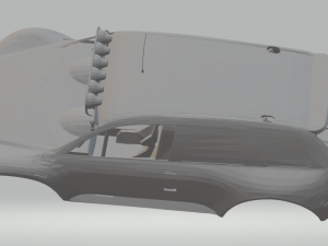 vw touareg Modello di stampa 3D