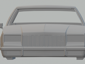1980 buick electra coupe 3D 打印模型