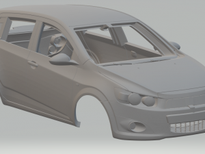chevrolet sonic 3D Baskı Modeli