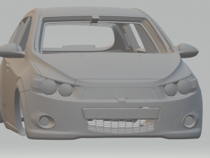 chevrolet sonic 3D प्रिंट मॉडल