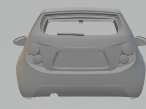 chevrolet sonic 3D प्रिंट मॉडल