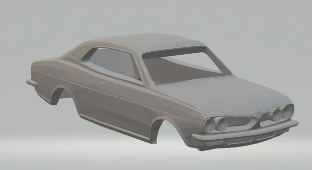 1972 honda 1300 coupe 9 gtl 3D Print Model .c4d .max .obj .3ds .fbx .stl .blend 