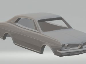 1972 honda 1300 coupe 9 gtl 3D Print Model
